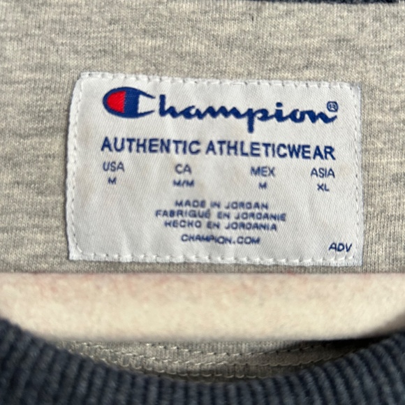 Champion Men's Powerblend Fleece Sweatshirt M - Picture 2 of 3